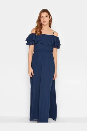 Long Tall Sally Ruffle Maxi Dress42 Høj