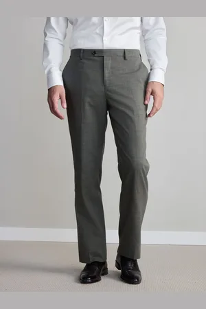 Next Regular Fit Signature Nova Fides Wool Trousers34s