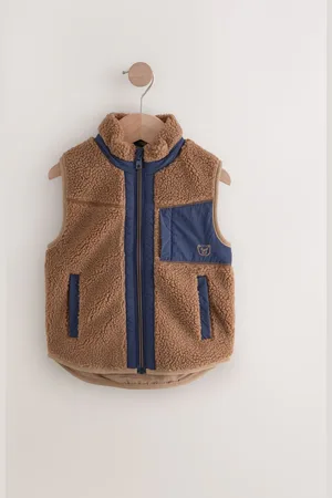 Next Borg Gilet Jacket (3mths-7yrs)1.5 - 2 år (86 - 92cm)