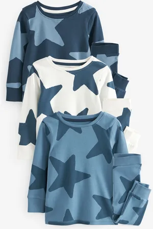 Next 3 Pack Snuggle 100% Cotton Pyjamas (9mths-10yrs)9 - 10 år (134 - 140cm)