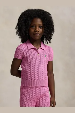 Ralph Lauren Piger 100% bomuldskabelstrik Polo Trøje5 år