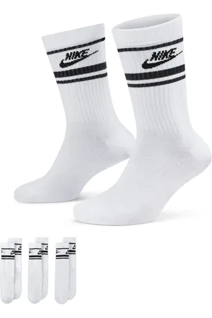 Nike Sportstøj Everyday Det essentielle Hvid Crew Sokker 3 PakkeM