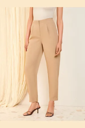 Friends Like These Pleated Front Barrel Leg Tailored Trousers40