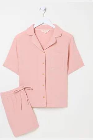 Fat Face FatFace Textured Pyjama Shorts Setxxlarge
