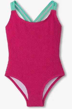 Hatley Pink Cross Strap Swimsuit152158cm