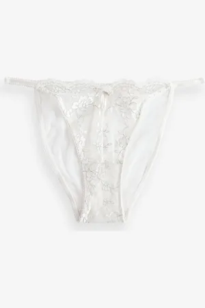 Boux Avenue Evie Tanga White Briefs42