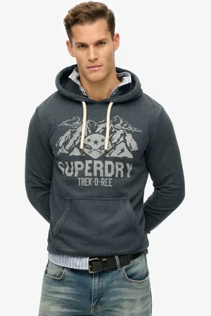 Superdry Lo-Fi Outdoor Mono Relaxed Hoodiexlarge