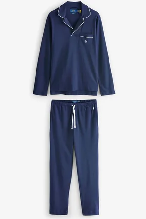 Ralph Lauren Cotton Interlock Shirt & Bottoms Pyjama Setsmall