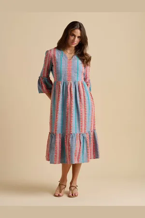 Brakeburn 100% Cotton Shore Midi Dress42