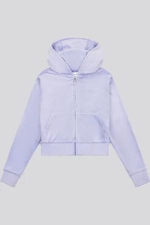 Juicy Couture Girls Diamante Zip-Through Hoodie166168cm