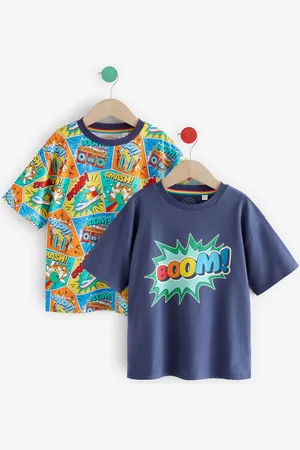 Little Bird Short Sleeve Colourful T-Shirts 2 Pack146152cm