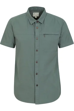 Mountain Warehouse Coconut Slub Texture 100% Cotton HerreskjorterS