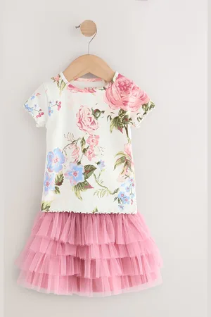 Next Ribbed T-Shirt & Tutu Skirt (3mths-7yrs)104110cm