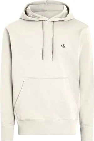 Calvin Klein 100% Bomuld Malet HættetrøjeStor