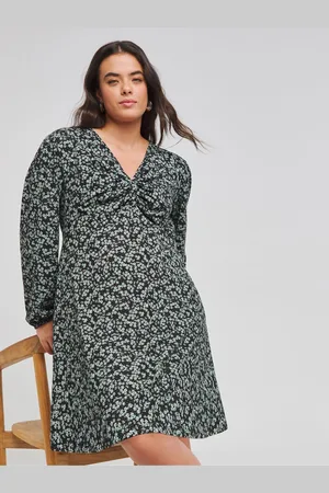 Simply Be Supersoft Knot Front Skater Dress38