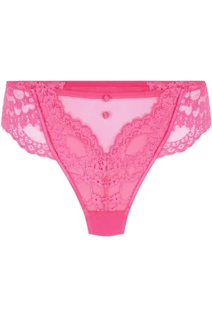 Hunkemöller Hunkemöller 100% Bomuld Daisy Hvid Thong2X-Large