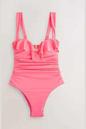 Next Badetøj med bandeau, tummy control og frynser42