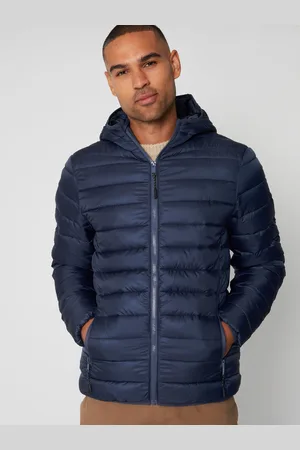 Threadbare Matte Finish Padded Showerproof Hooded JacketM