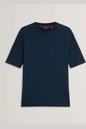 Ted Baker Tarit Regular Knitted Rayon 100% Cotton T-ShirtX-Small