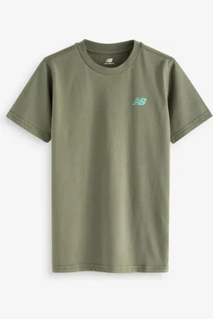 New Balance Boys Athletics AOP Logo T-Shirt10 - 11 år (140 - 146cm)