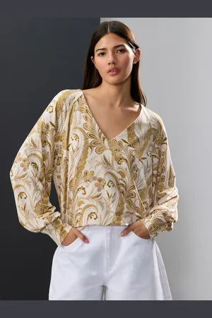 Next Long Sleeve V-Neck Jersey Blouse44
