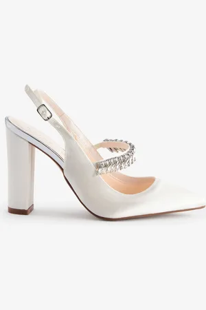 Rainbow Club Freya Brude Sparkly Slingback Bryllup Sko