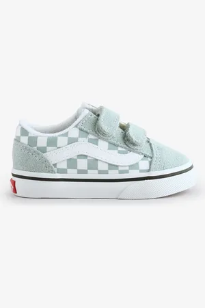 Vans Grey Checkered Old Skool Toddler Trainers