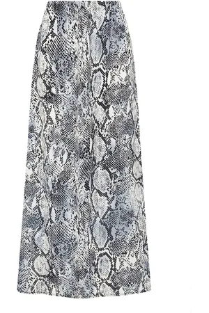 Long Tall Sally Snake Effect Midaxi Nederdele44 Høj