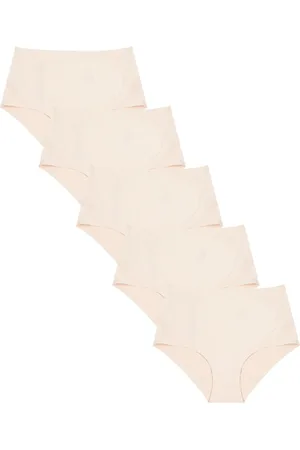 Boux Avenue Nude High Waist 100% Cotton Briefs 5 Pack34