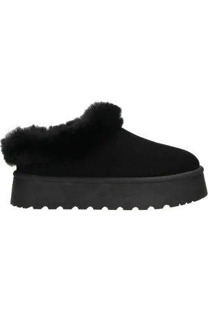 Novo Lydia Faux Fur Platform Mules