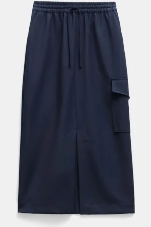Hush Puppies Aria Cargo Wool Maxi Skirt36