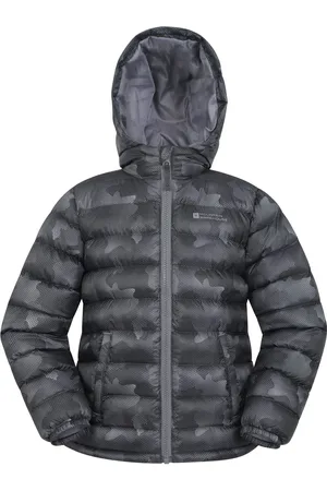 Mountain Warehouse Kids Seasons Printet Vandafvisende Polstret jakke5 - 6 år (110 - 116cm)