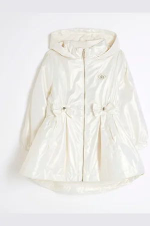 River Island Girls Clinched Frill Raincoat146152cm