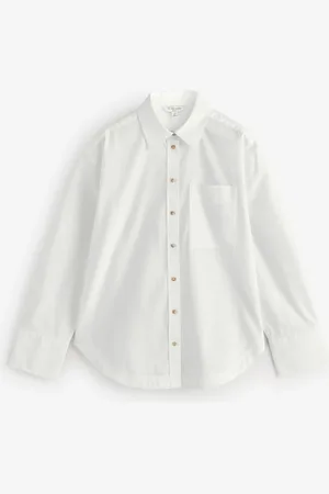 Next Relaxed Fit 100% Cotton Button Down Shirt40