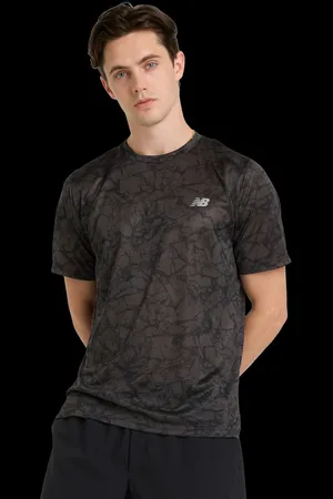New Balance Mens Athletics Printed T-ShirtL