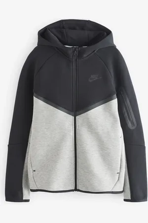 Nike Tech hættetrøje i fleece med lynlås10 - 12 år (140 - 152cm)