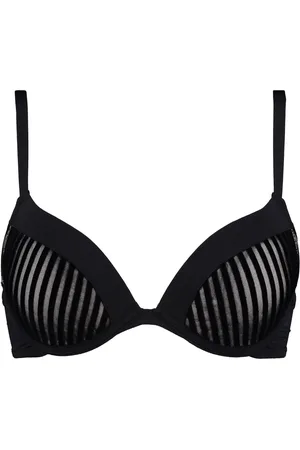 Hunkemöller Hunkemöller polstret bøjle Sort Push Up BH