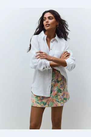 Next Denim Wrap 100% Cottton Skort40høj
