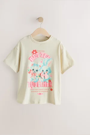 Next 100% Cotton Oversized Graphic T-Shirt (3-16yrs)5 år (110cm)