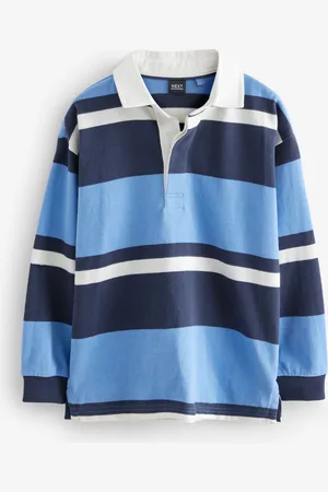 Next Langærmet rugby-poloshirt i 100% bomuld (3-16år)6 år (116cm)