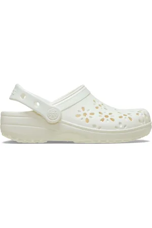 Crocs Kids Floral Cut Out Clogs
