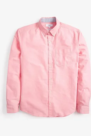 Next Langærmet 100% Bomuld Oxford Skjorter4XL