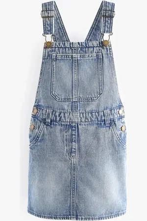 Next 100% Bomuld Denim Spenrkjole (3-16år)15 år (170cm)