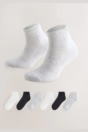 Next Essential Mid Trainer Socks 6 PackUK 9-11