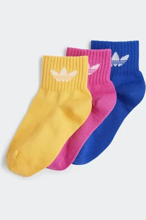 adidas Kids Mid Ankle Socks 3 Pack12.5-1