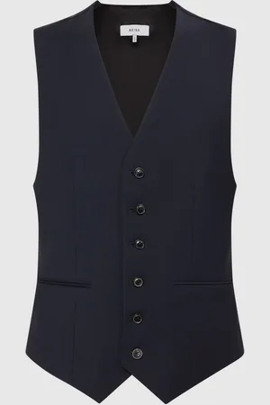 Reiss Hope Modern Fit Travel Waistcoat50 Regular (UK 40 R)