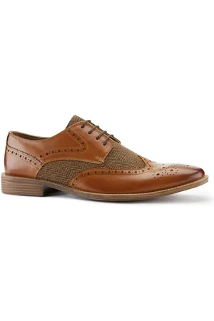 Skopes Tweed Brogues Shoes