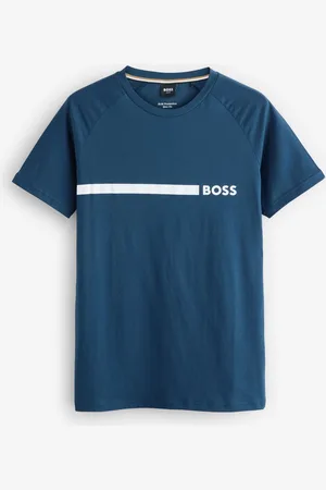 HUGO BOSS Slim Fit Logo Print 100% Cotton T-ShirtXXL