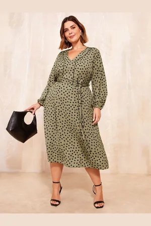 Friends Like These Printed Midi Shirt Dress46