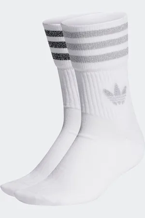 adidas Originals Mid Cut Glitter Crew Sokker 2 PakkeUK 2 - 3.5